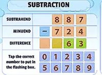 Number Skills Subtraction Trainer